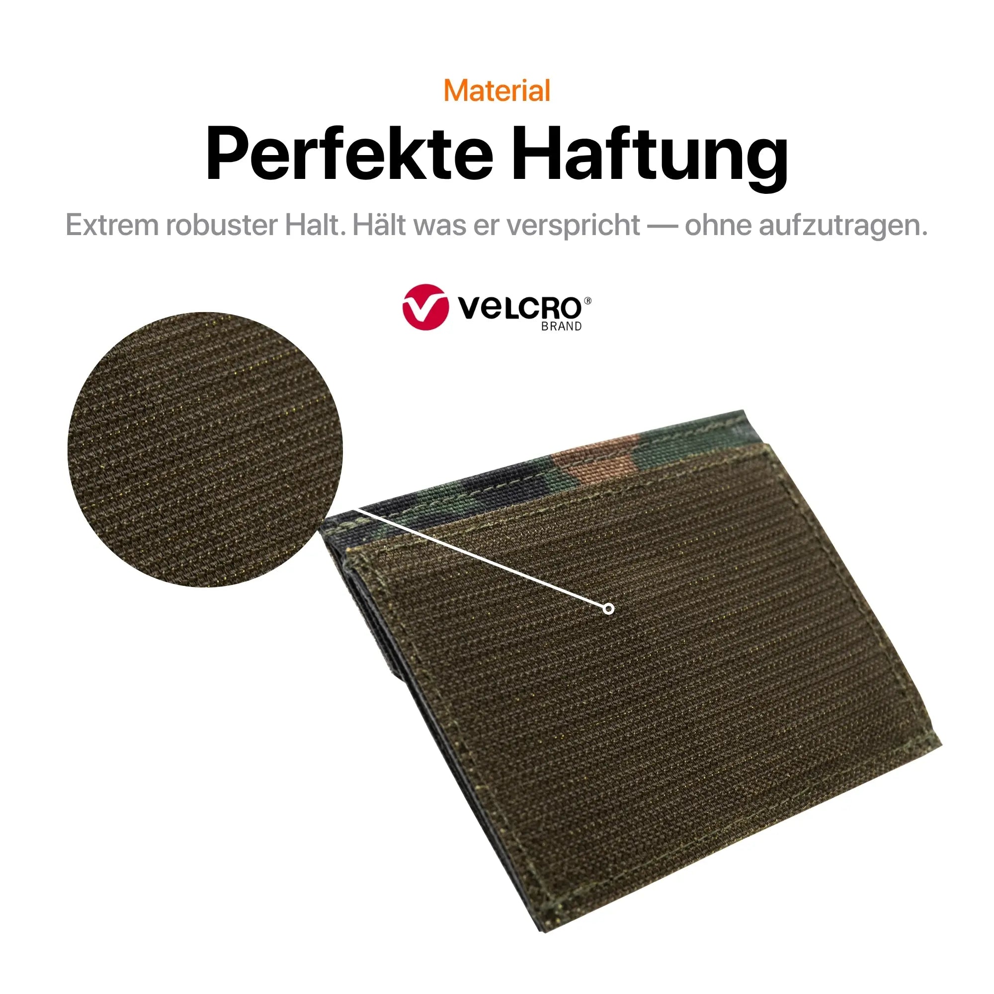 Tactical Wallet Münzfach - 5-Farben Flecktarn