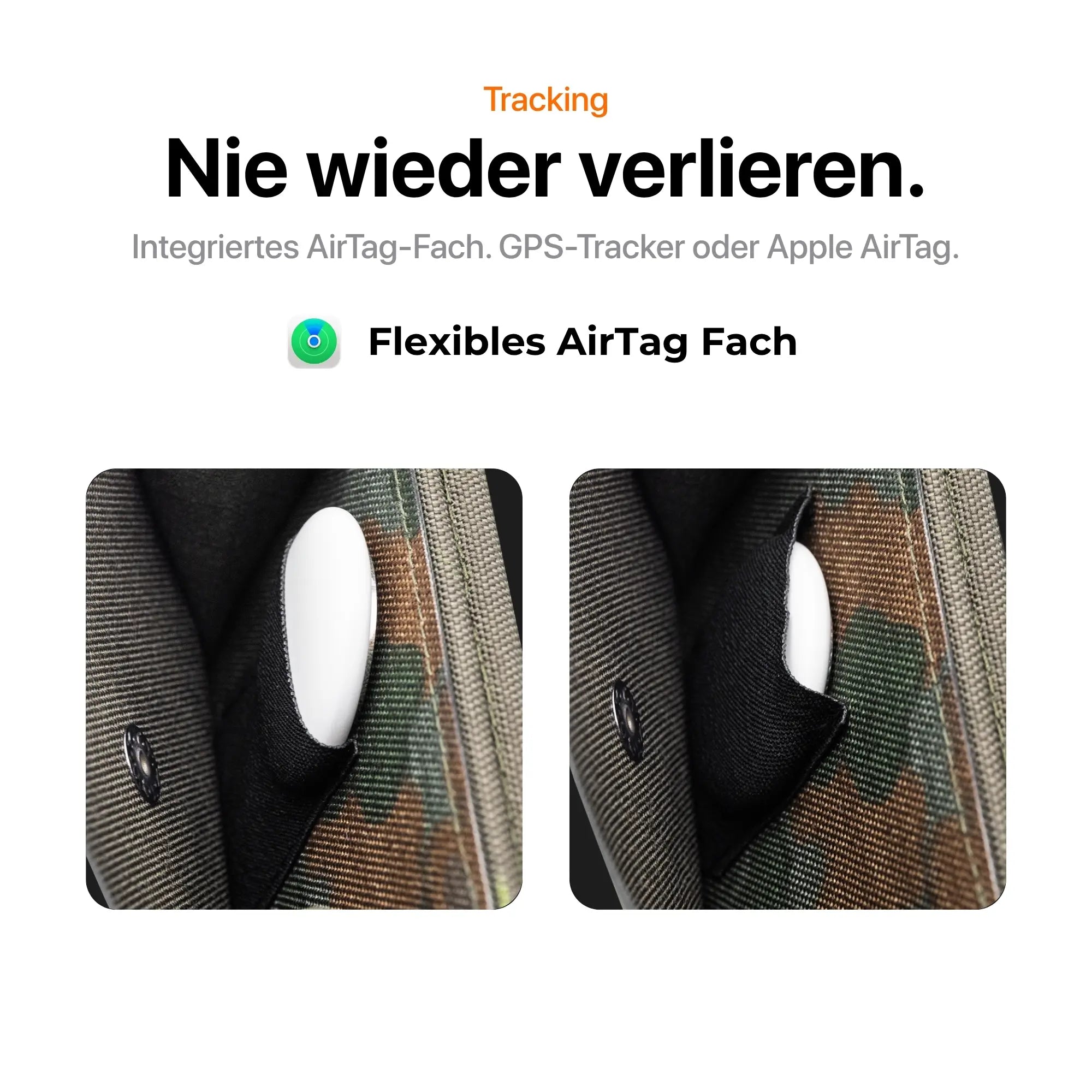 Tactical Wallet Münzfach - 5-Farben Flecktarn