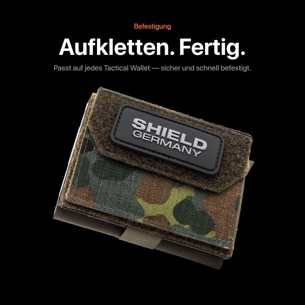 Tactical Wallet Münzfach - 5-Farben Flecktarn