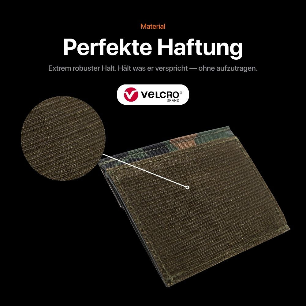Tactical Wallet Münzfach - 5-Farben Flecktarn