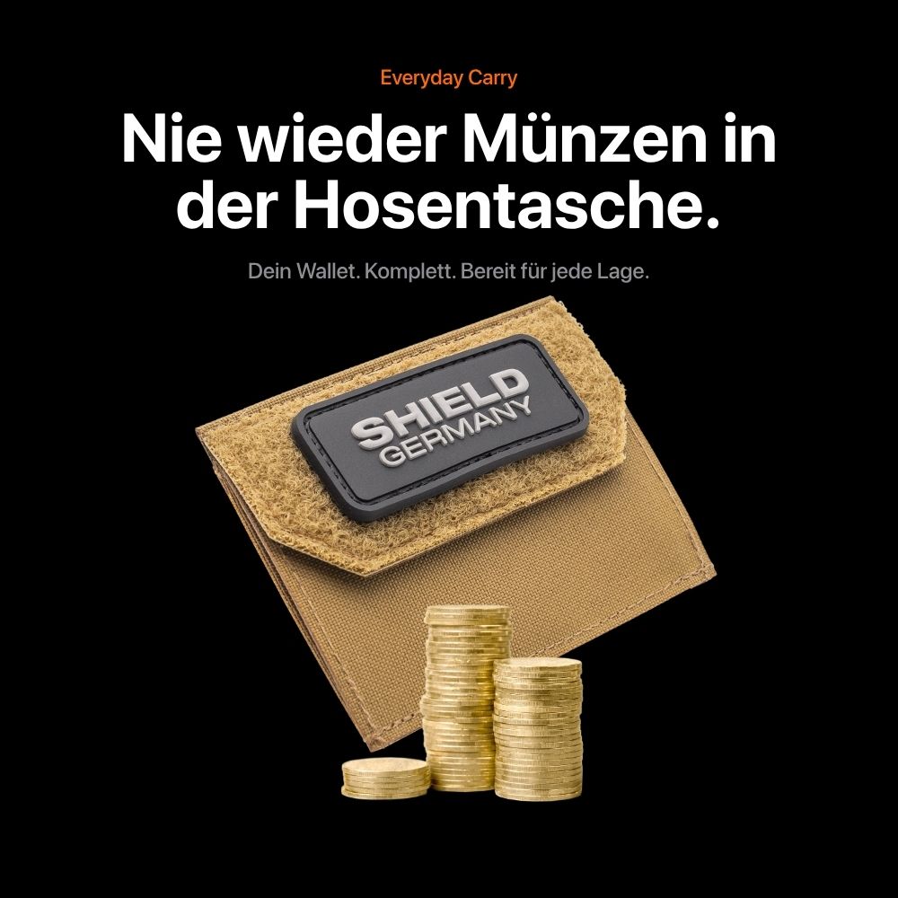 Tactical Wallet Münzfach - Coyote