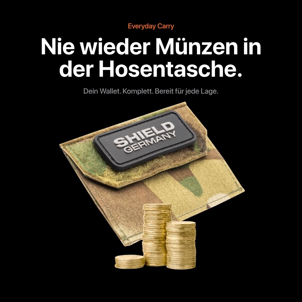 Tactical Wallet Münzfach - Multicam Hell