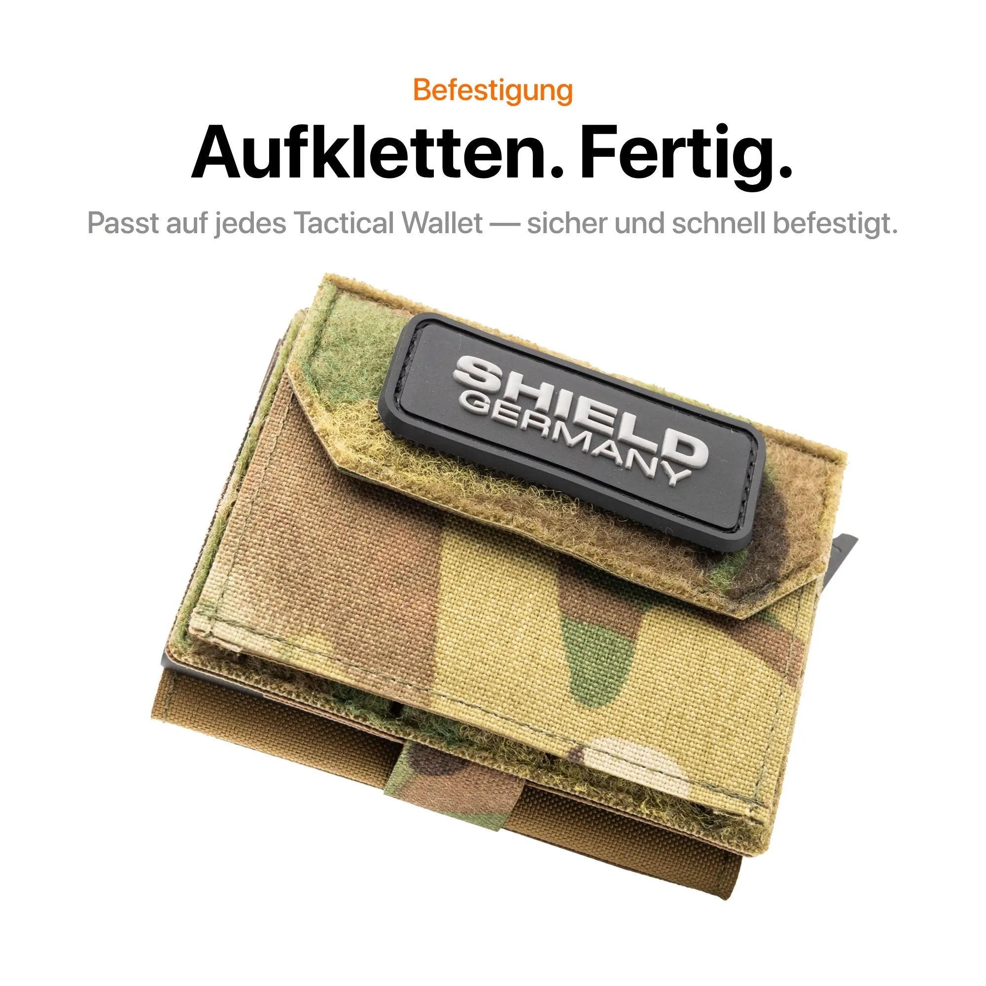 Tactical Wallet Münzfach - Multicam Hell