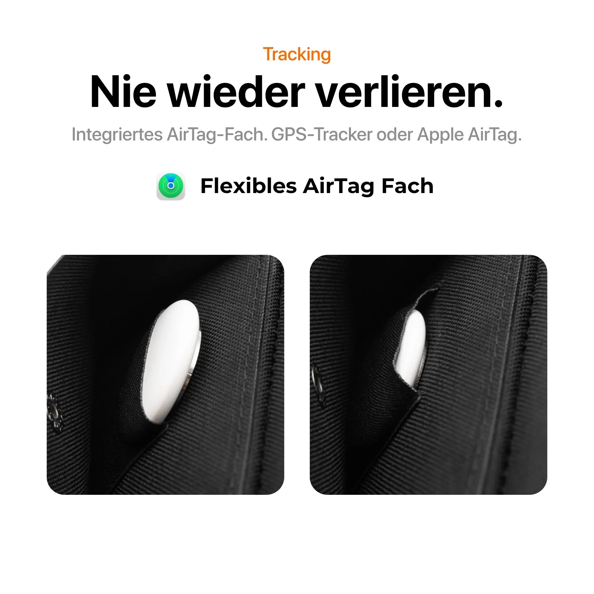 Tactical Wallet Münzfach - Schwarz