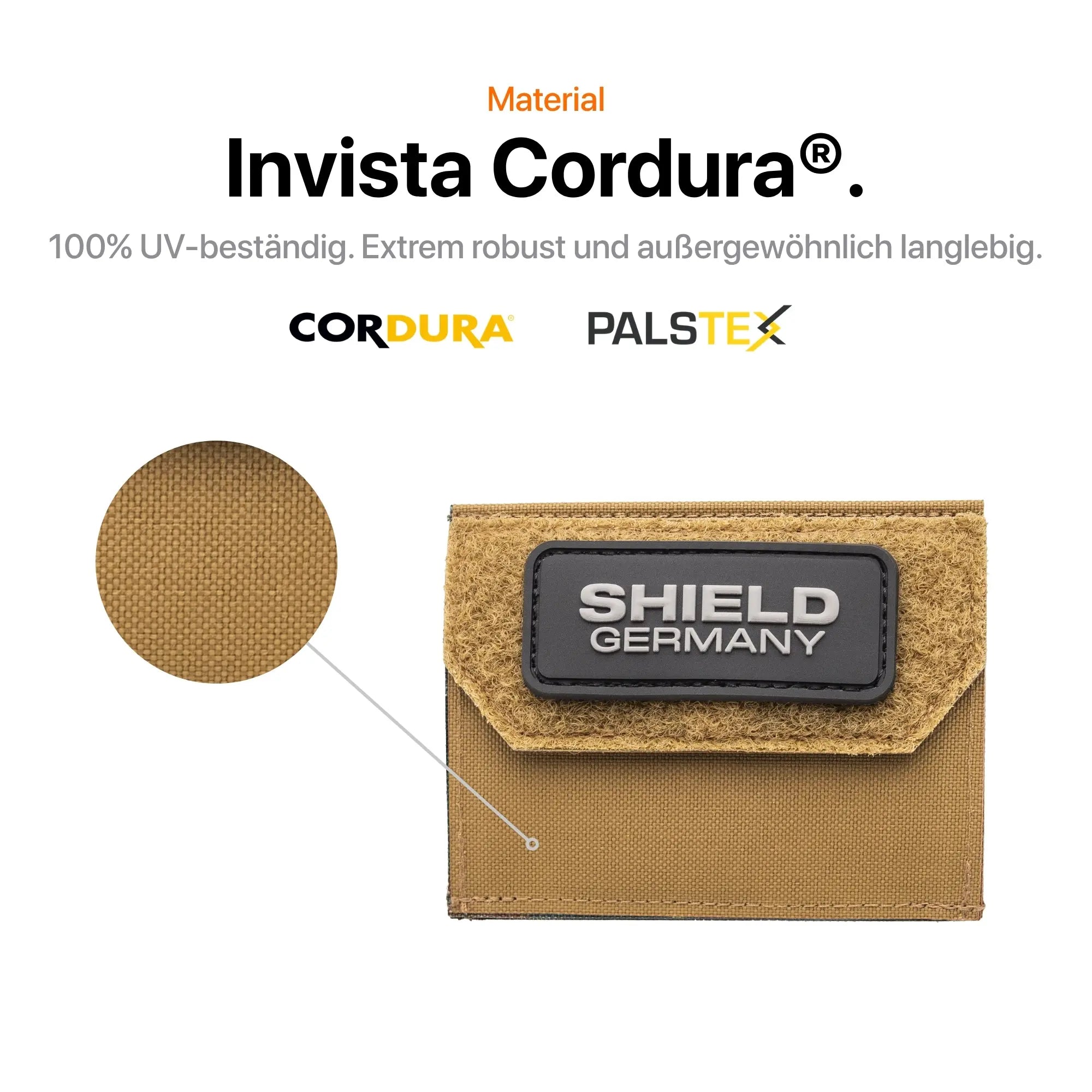 Tactical Wallet Münzfach - Coyote