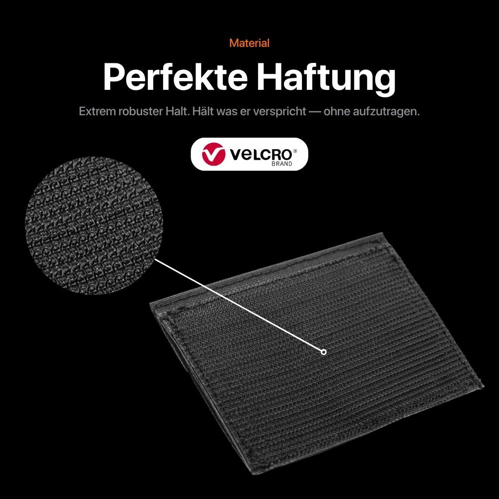 Tactical Wallet Münzfach - Schwarz