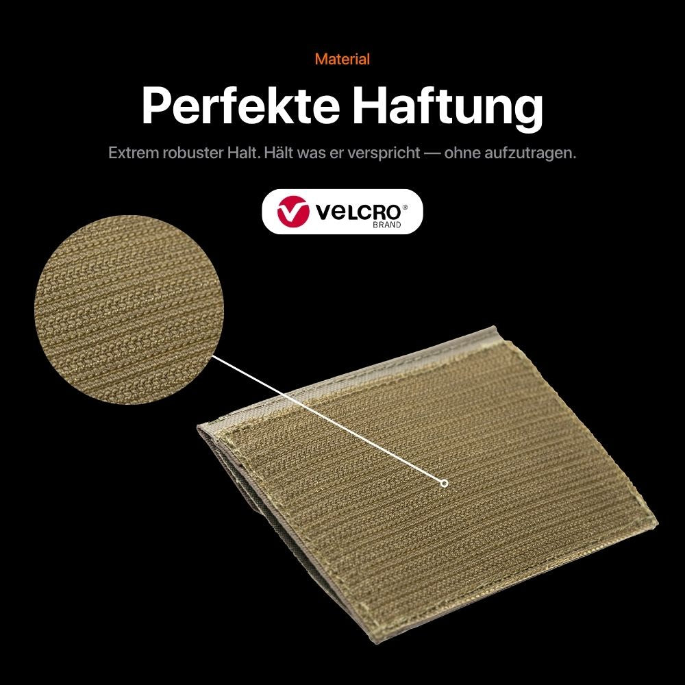 Tactical Wallet Münzfach - Steingrau Oliv