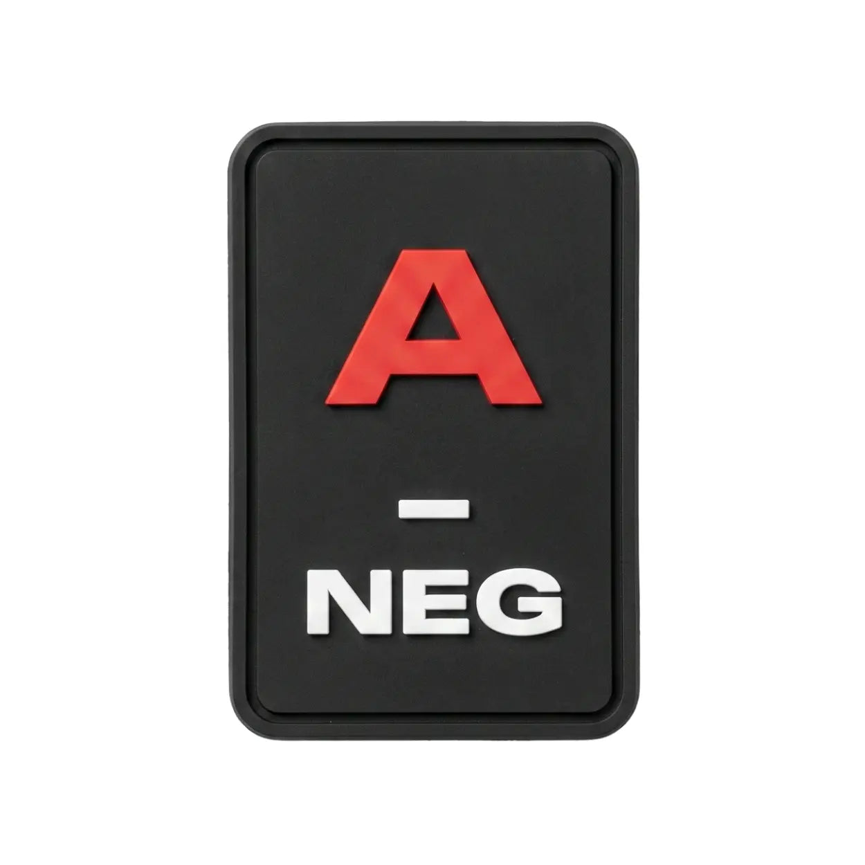 Rubberpatch Blutgruppe A- (NEG)