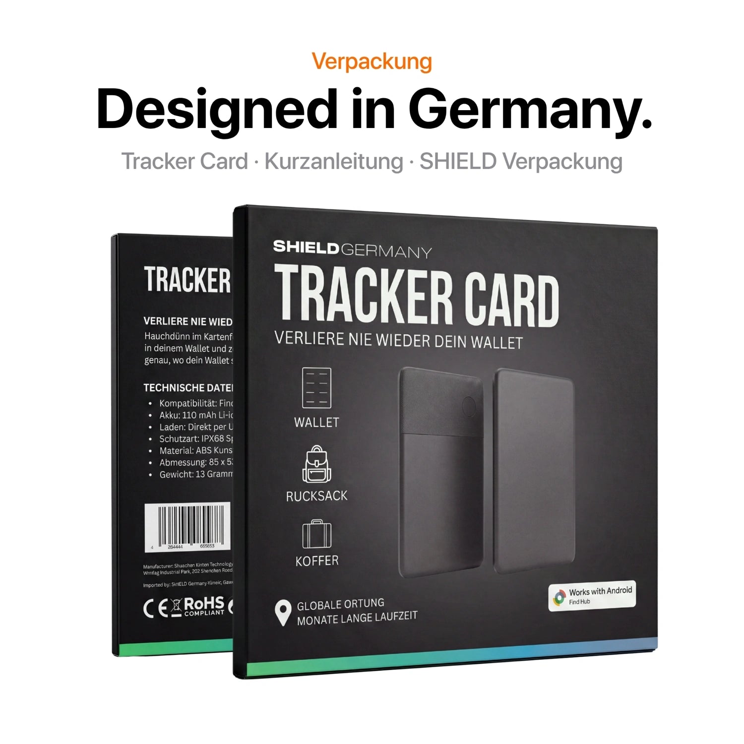 SHIELD Tracker Card - Android