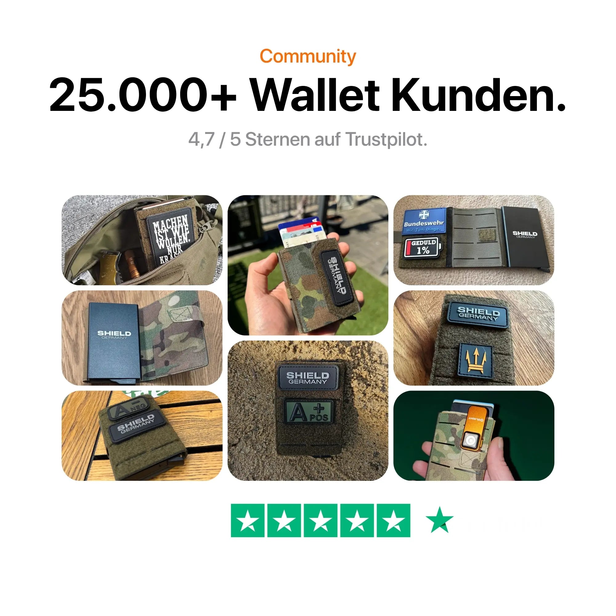 Tactical Wallet MK2 - Schwarz