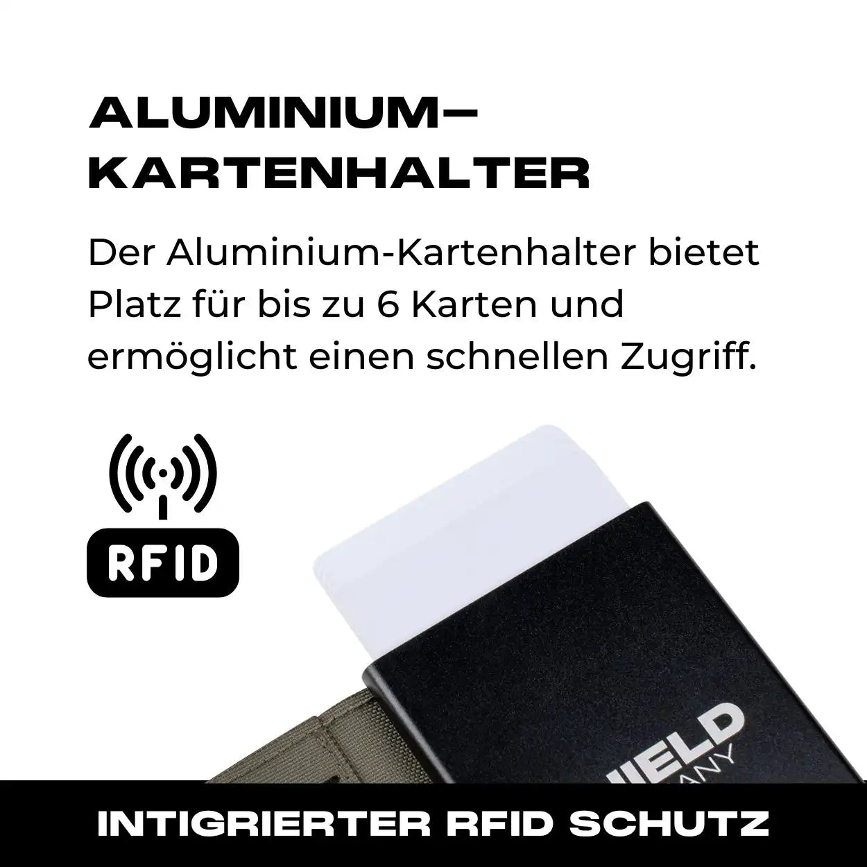 Tactical Wallet inkl. 3x Patch + Münzfach - Steingrau Oliv