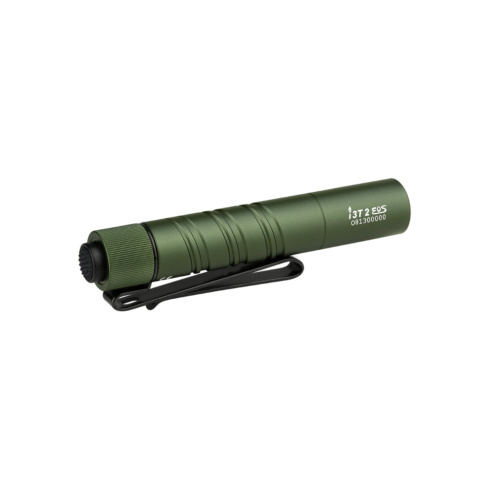 Olight I3T 2 EDC Taschenlampe Steingrau Oliv
