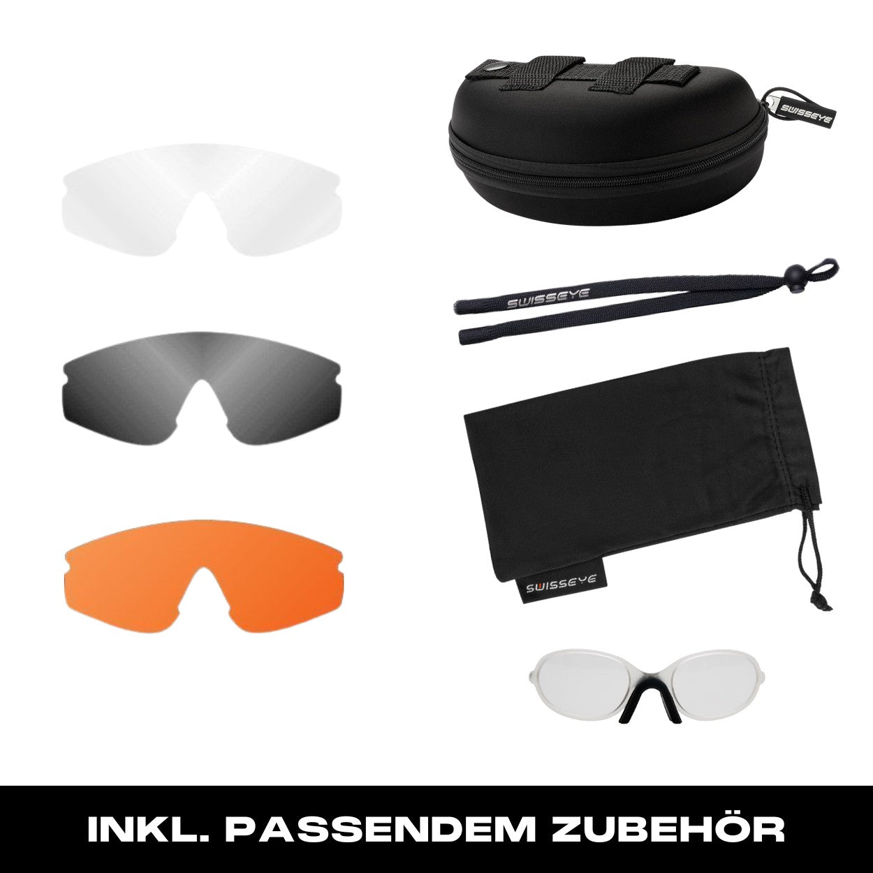 Swiss Eye Nighthawk Schießbrille Coyote