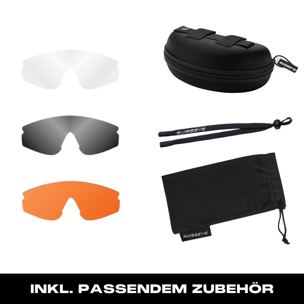 Swiss Eye Raptor Pro Schießbrille Oliv