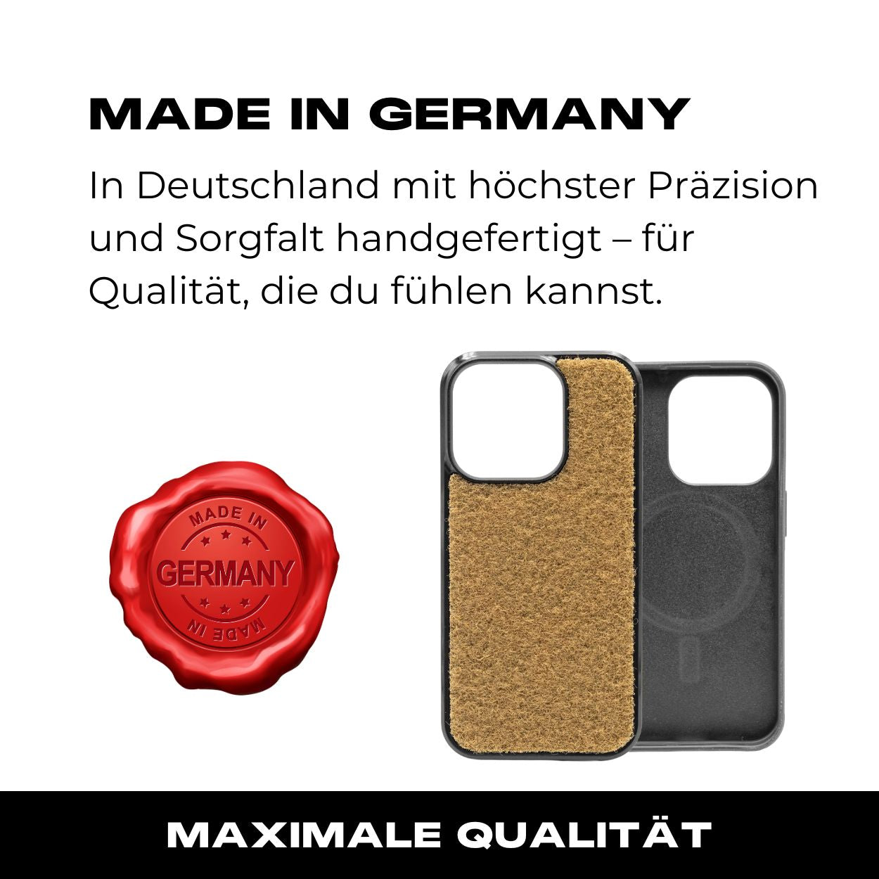 Tactical Case mit Coyote Flauschklett - iPhone 14 Reihe
