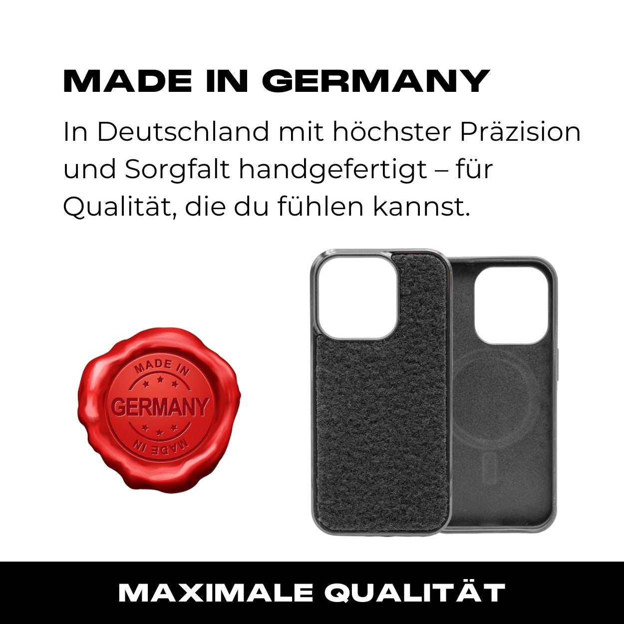 Tactical Case mit schwarzem Flauschklett - iPhone 14 Reihe
