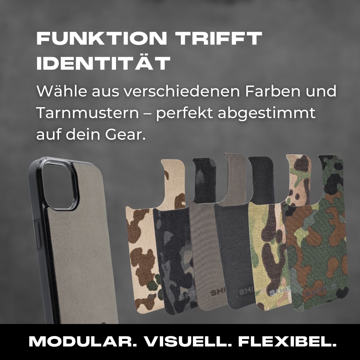 Tactical Case Cordura Panel - iPhone 14 Reihe