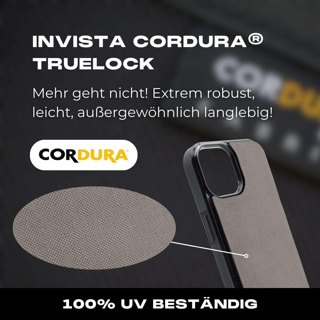 Tactical Case Cordura Panel - iPhone 14 Reihe