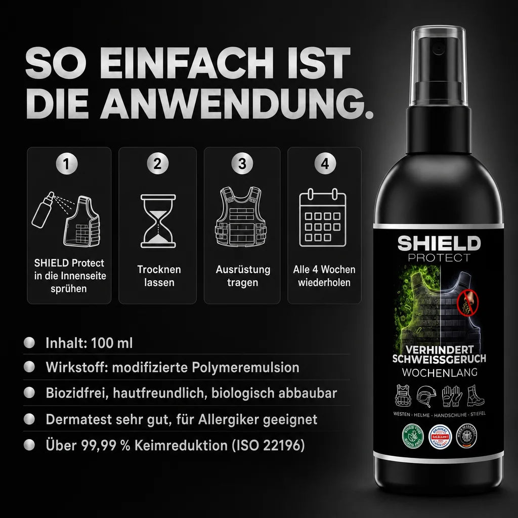 SHIELD Protect Textilhygiene Spray - 100ml
