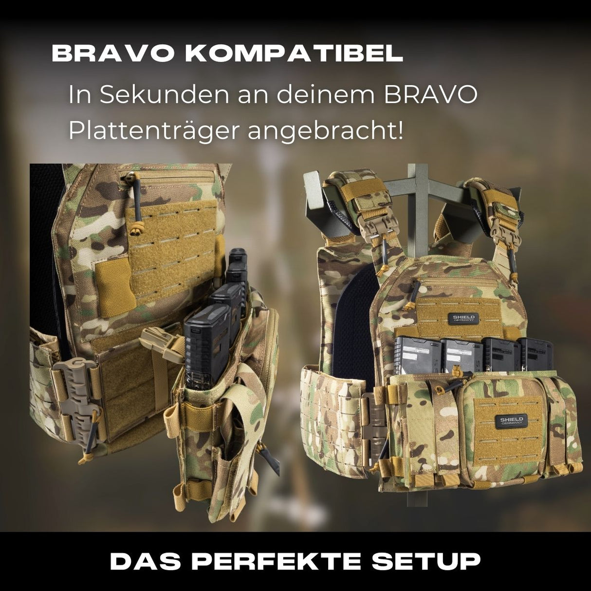 Chest Rig BRAVO in mulitcam