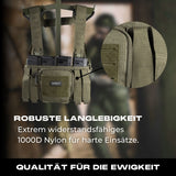 Chest Rig BRAVO in stone grey olive