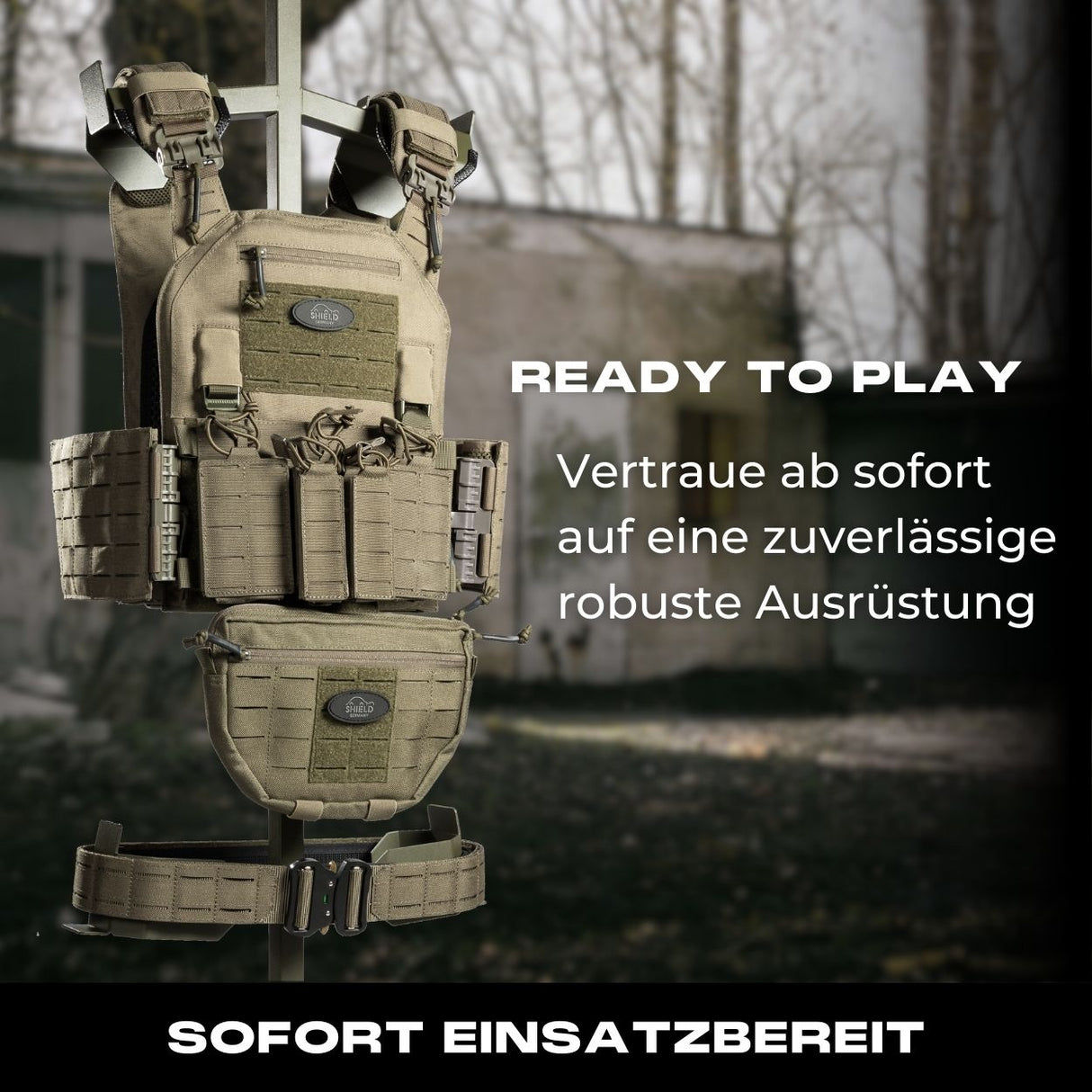 BRAVO plate carrier - Ready to play bundle