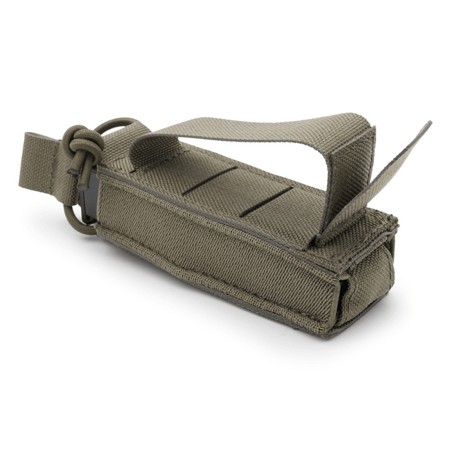 1 short magazine pouch BRAVO in stone grey-olive