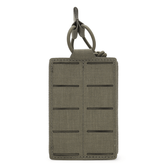 1 long magazine pouch BRAVO in stone grey-olive