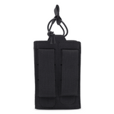 1 long magazine pouch BRAVO in black
