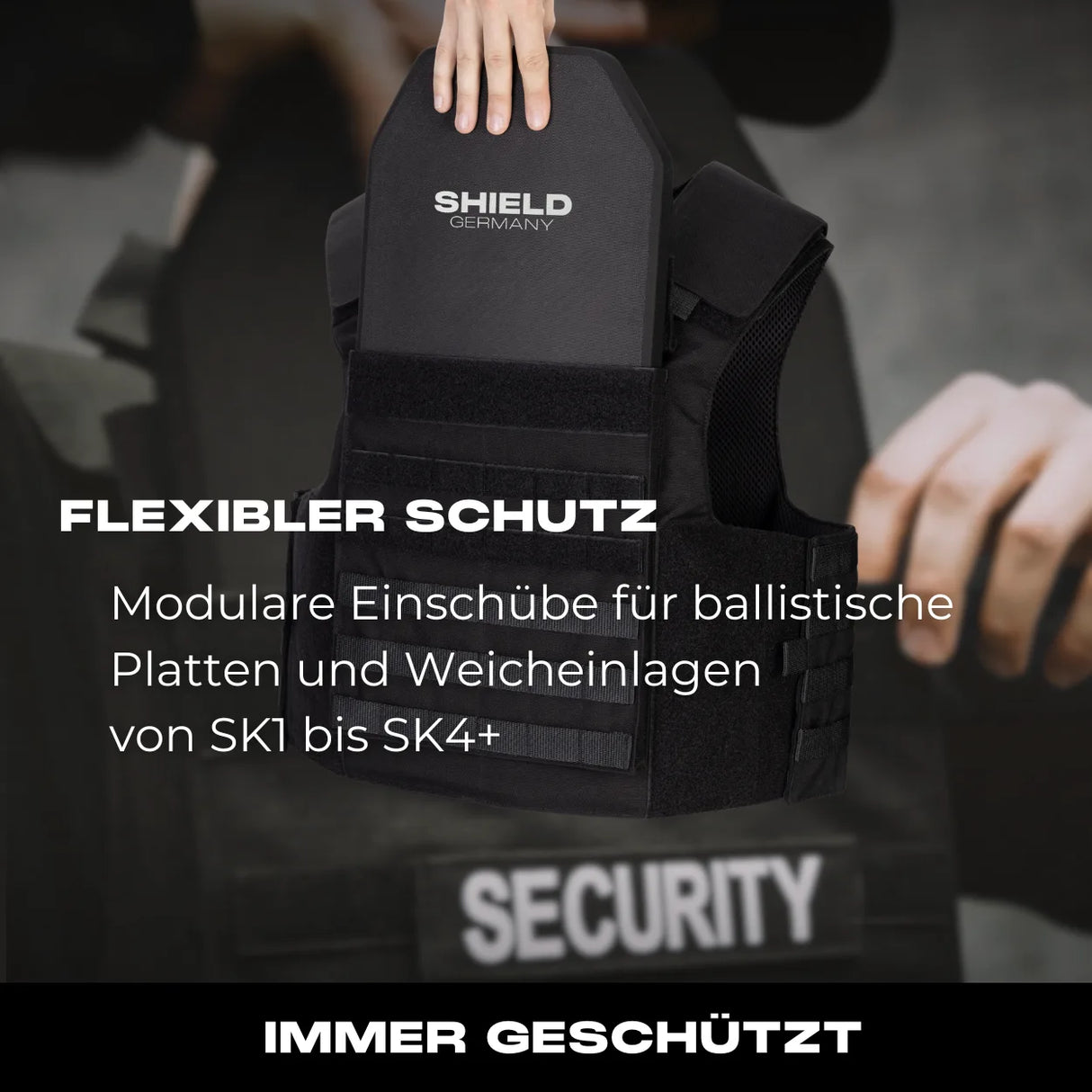 Security Bundle - Delta Tactical Weste, Gürtel, Cap & Patch