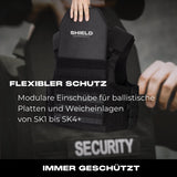 Security Bundle - Delta Tactical Weste, Gürtel, Cap & Patch