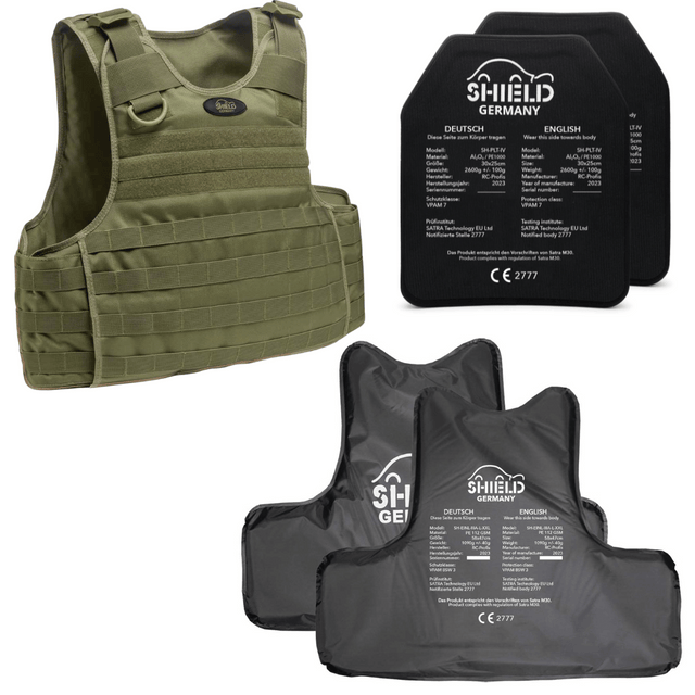 ALPHA tactical vest - olive SK1 to SK4