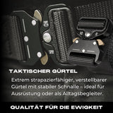 Security Bundle - Delta Tactical Weste, Gürtel, Cap & Patch