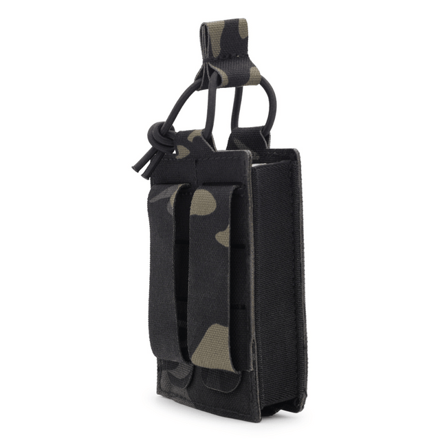 1 long magazine pouch BRAVO in Dark Multicam