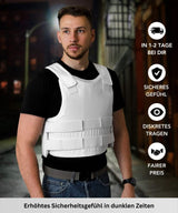 White under vest with BSW-3 soft inserts SK1