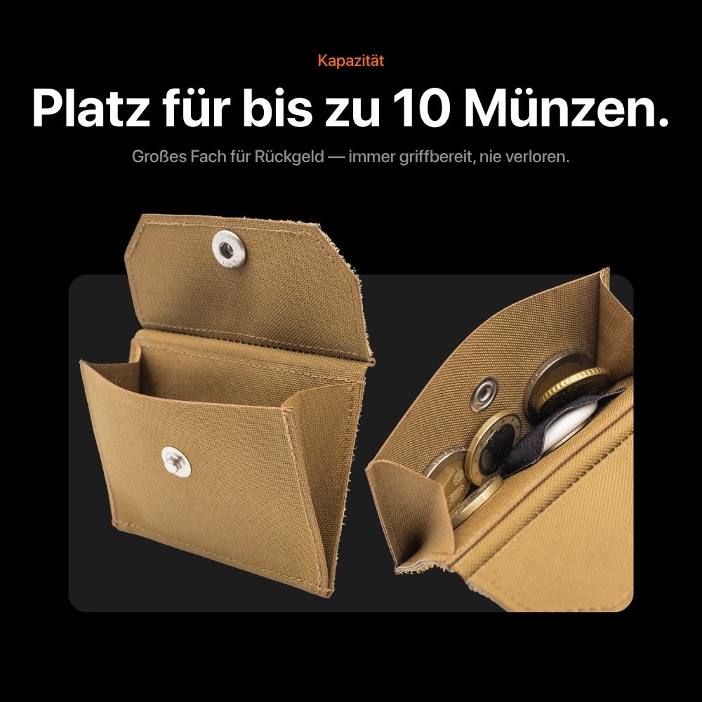 Tactical Wallet Münzfach - Coyote