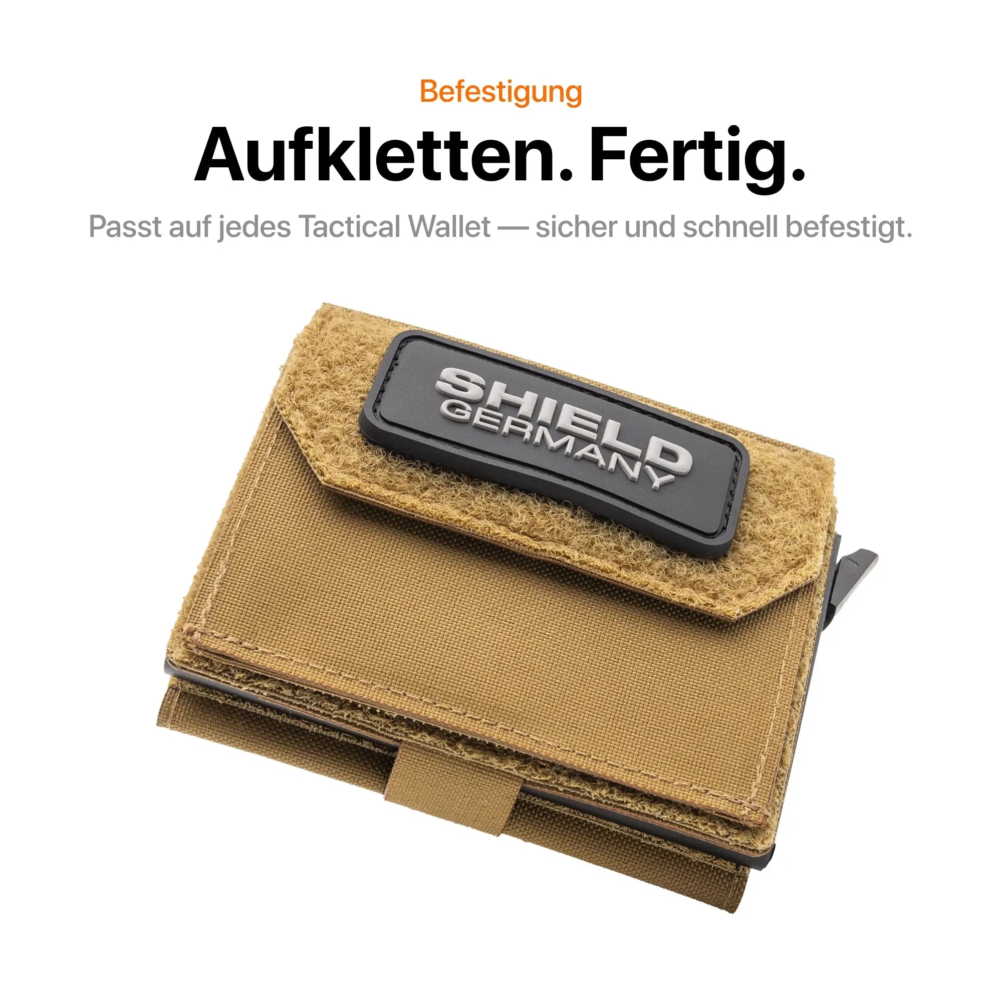 Tactical Wallet Münzfach - Coyote