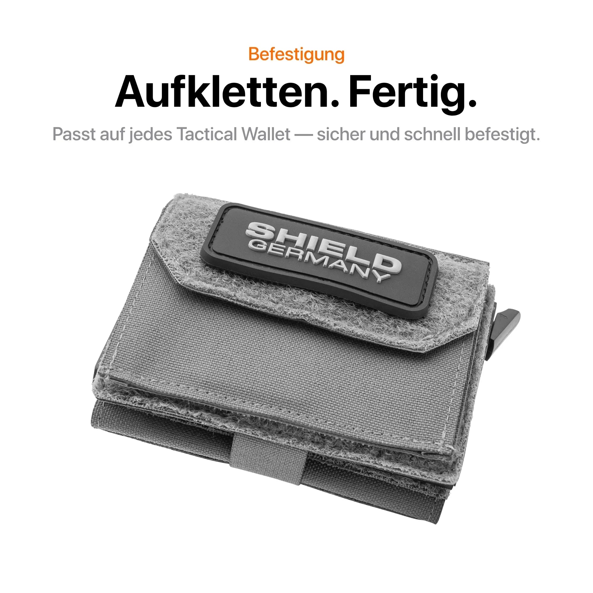 Tactical Wallet Münzfach - Wolfgrey
