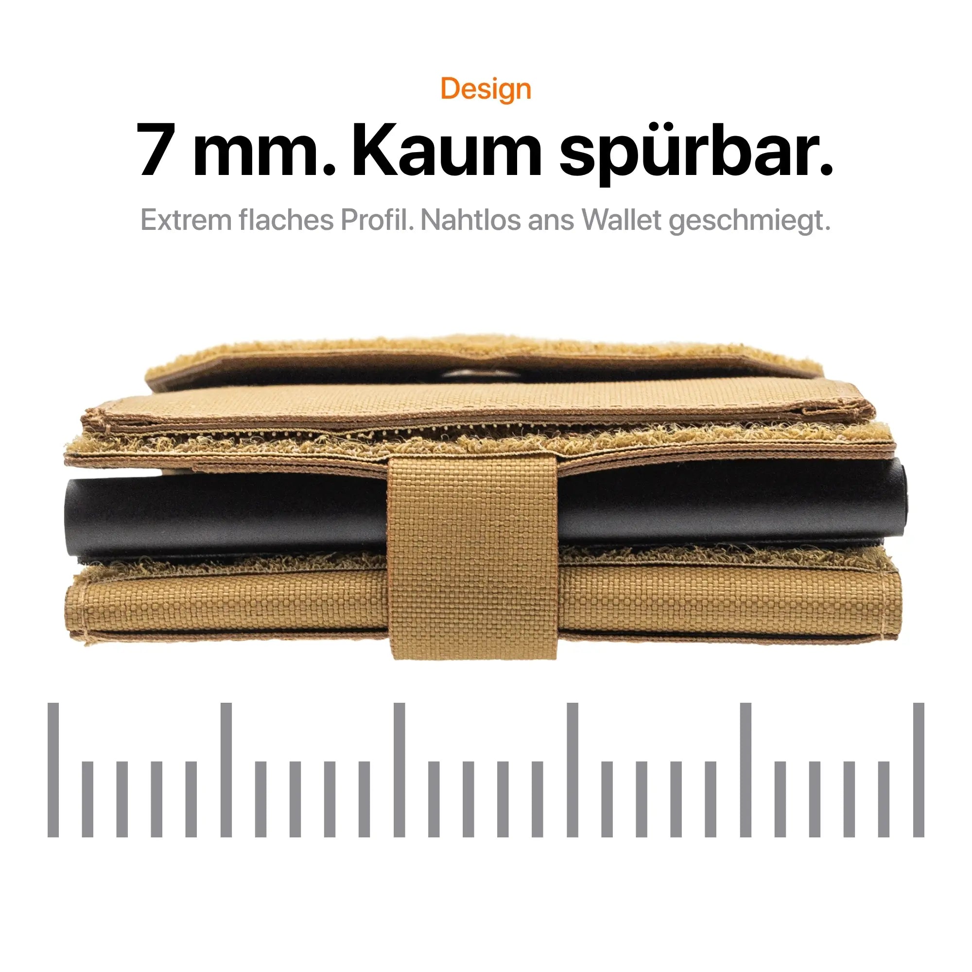 Tactical Wallet Münzfach - Coyote