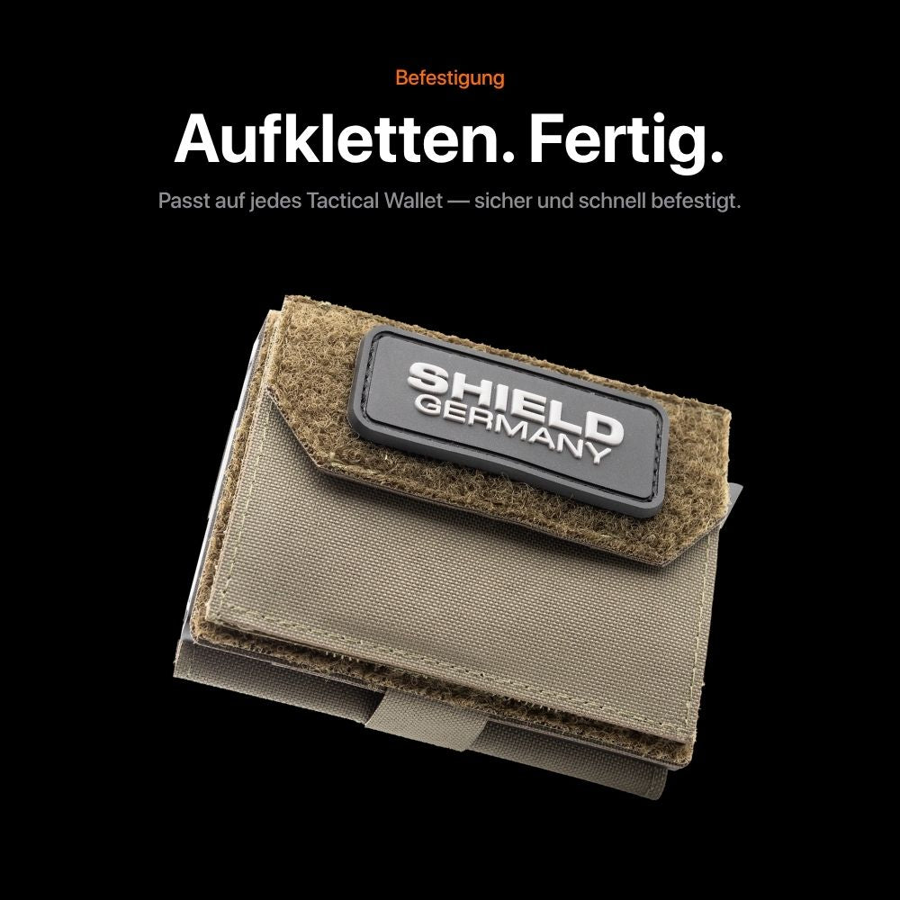 Tactical Wallet Münzfach - Steingrau Oliv