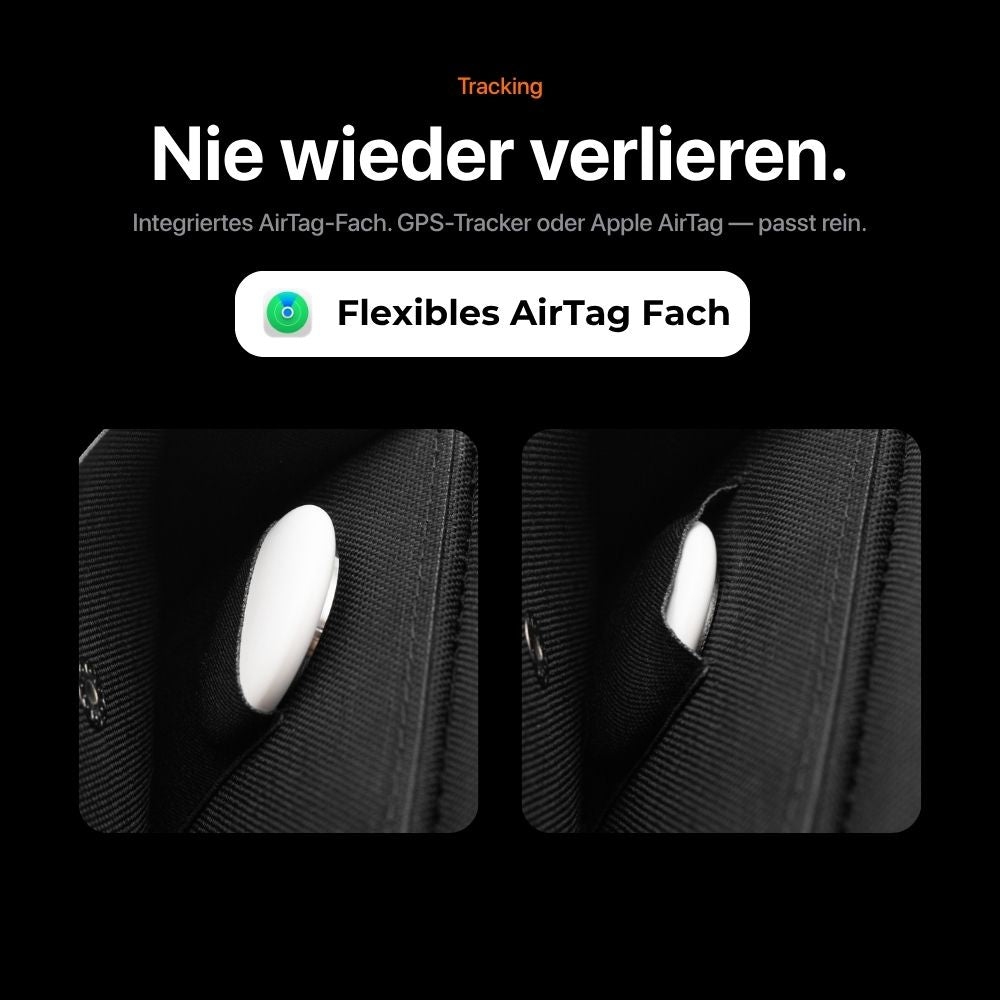 Tactical Wallet Münzfach - Schwarz