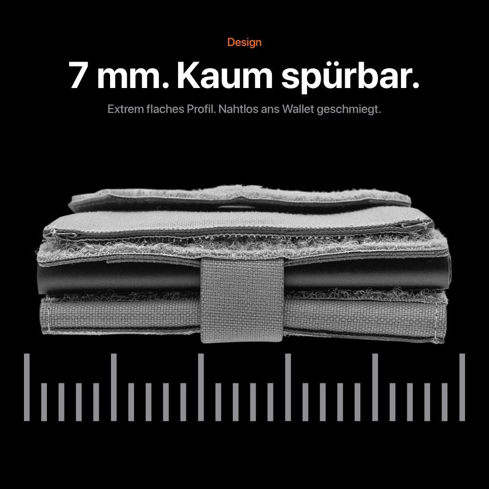 Tactical Wallet Münzfach - Wolfgrey