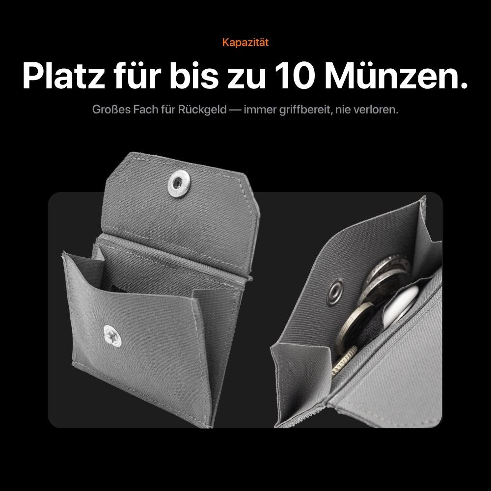 Tactical Wallet Münzfach - Wolfgrey