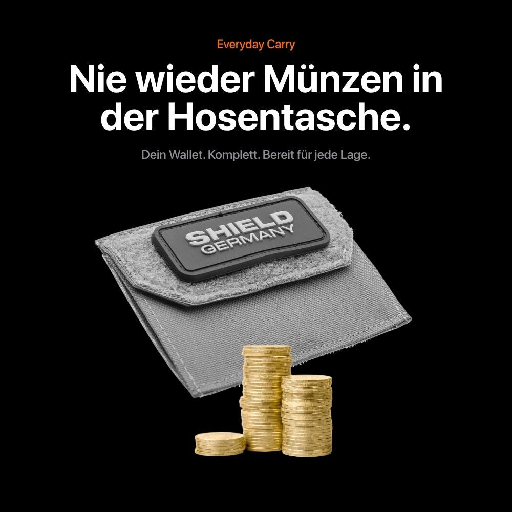 Tactical Wallet Münzfach - Wolfgrey