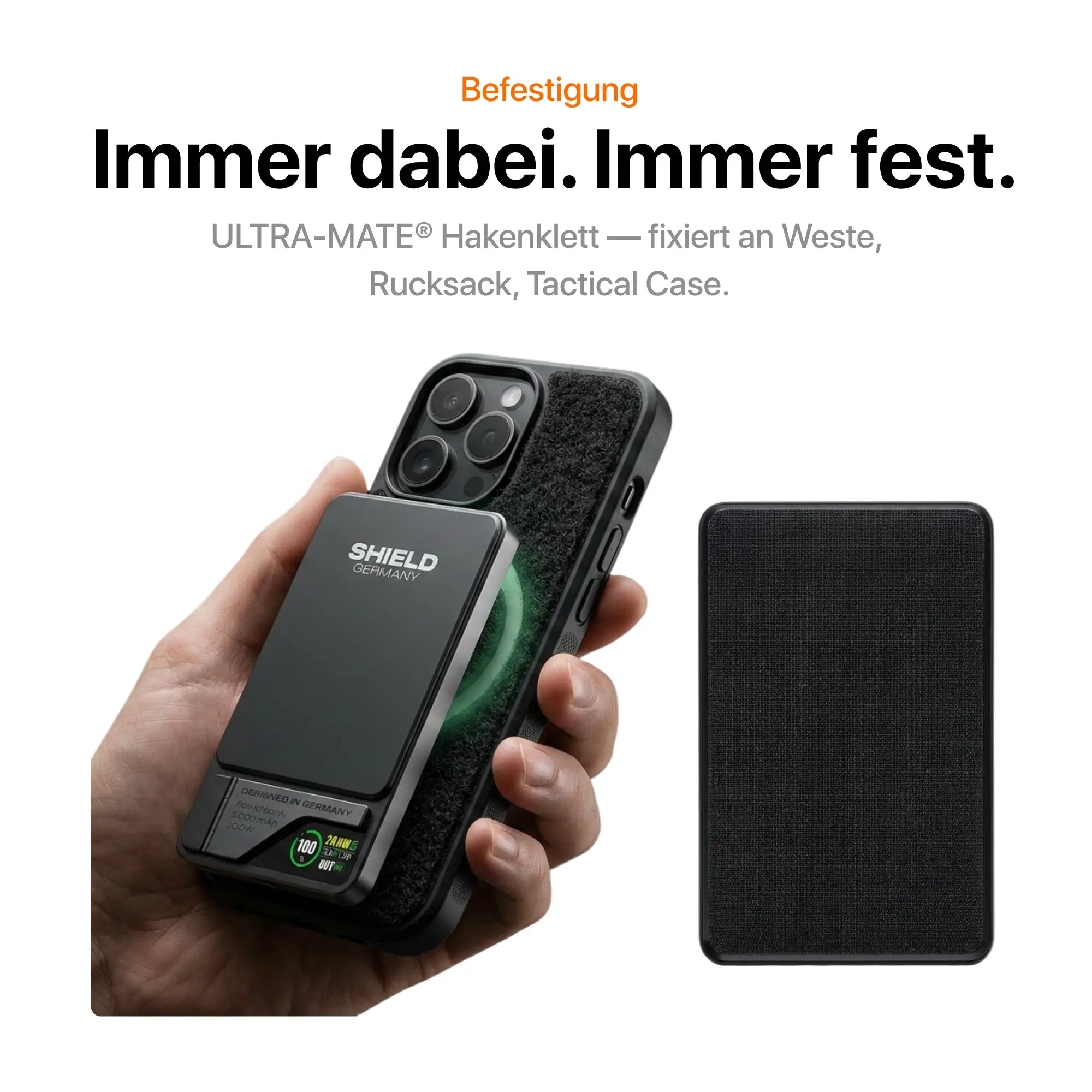Tactical Powerbank - 5.000 mAh Wireless