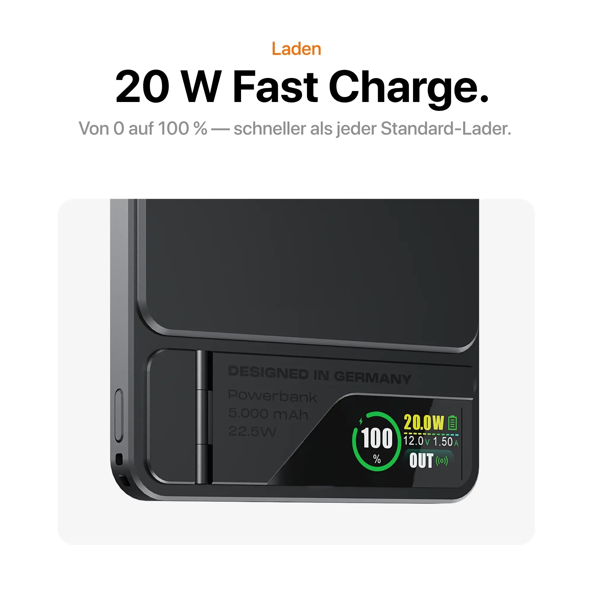 Tactical Powerbank - 5.000 mAh Wireless