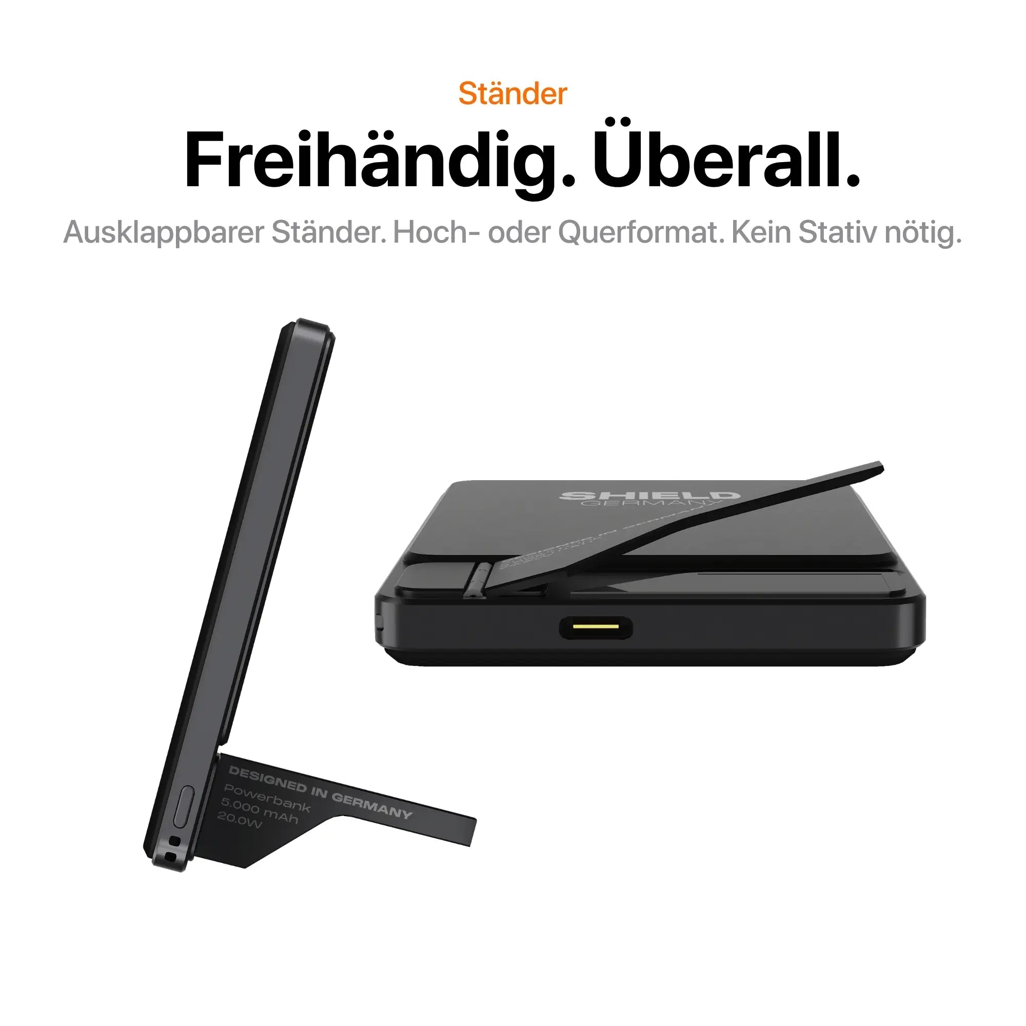 Tactical Powerbank - 5.000 mAh Wireless
