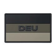DEU-Flagge - Steingrau Oliv