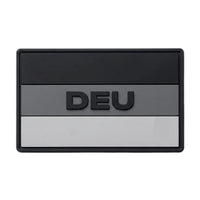 Rubberpatch DEU-Flagge - Grau