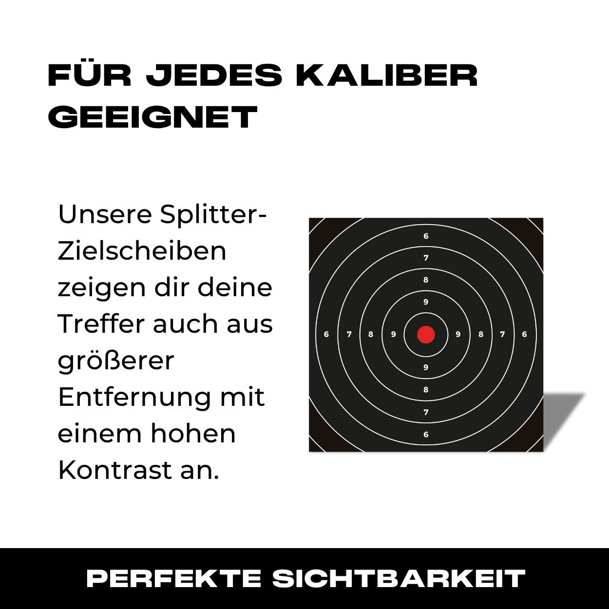 SHIELD Splatter Targets 10er Pack 26x26cm - 09